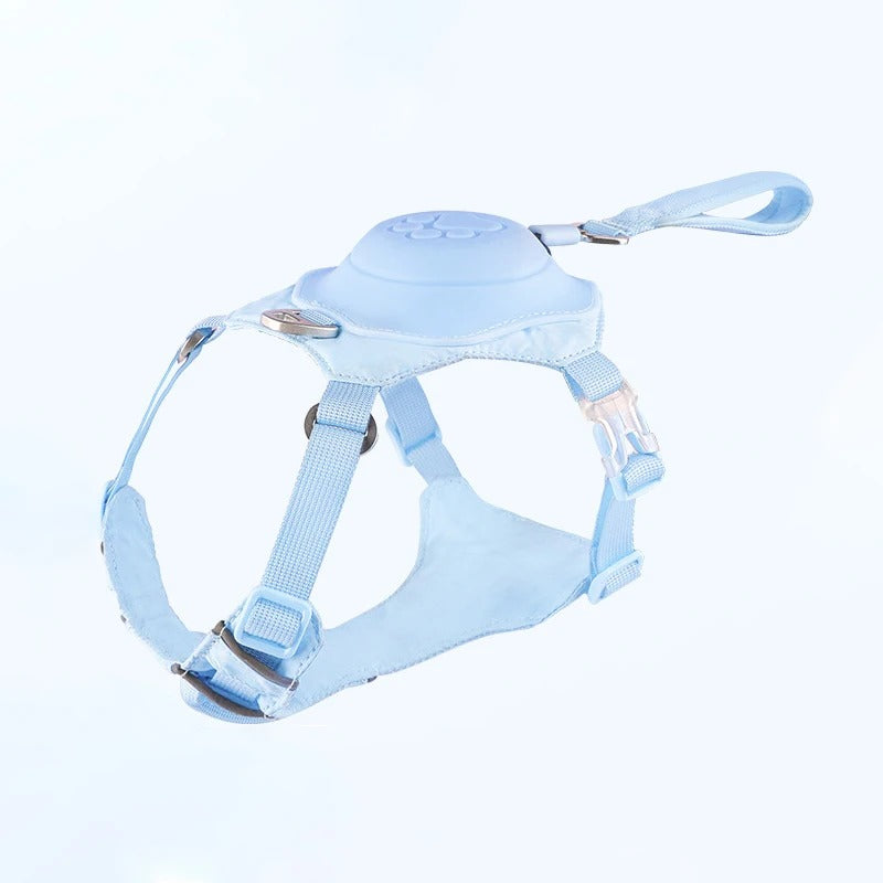 2-in-1 Retractable Leash Harness