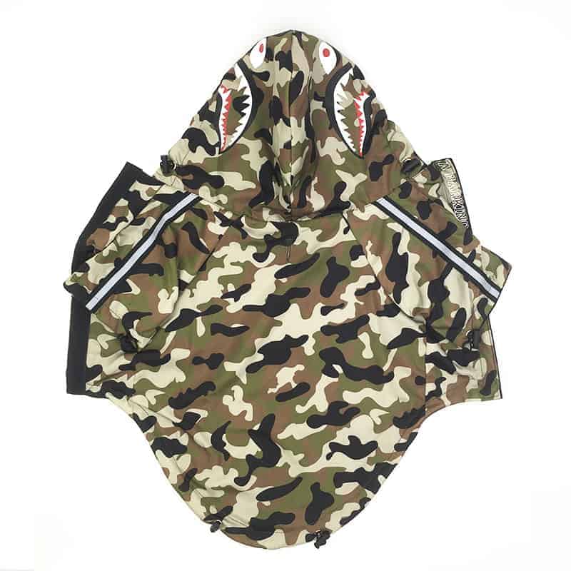 Camo Yorkie Windbreaker Jacket