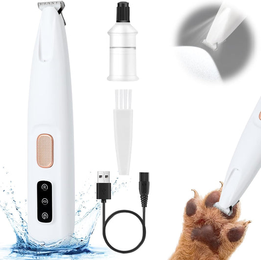 Dog Paw Trimmer with LED Light