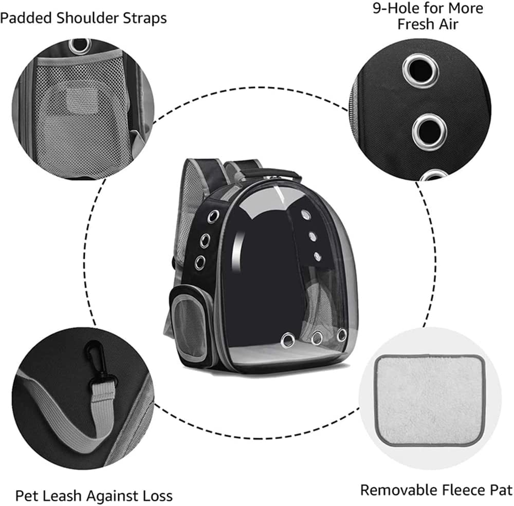 Dog bubble clearance backpack