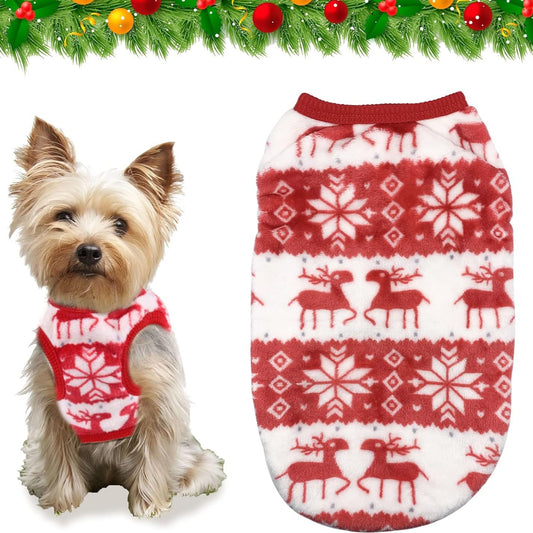 Yorkie Christmas Costume