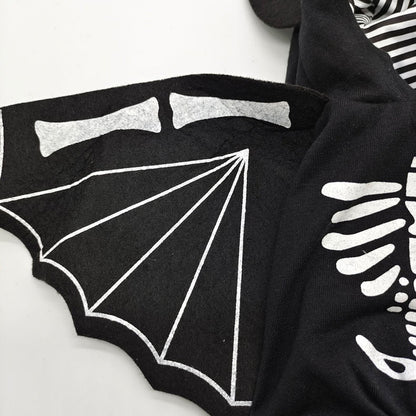BatSkull Yorkie Halloween Costume