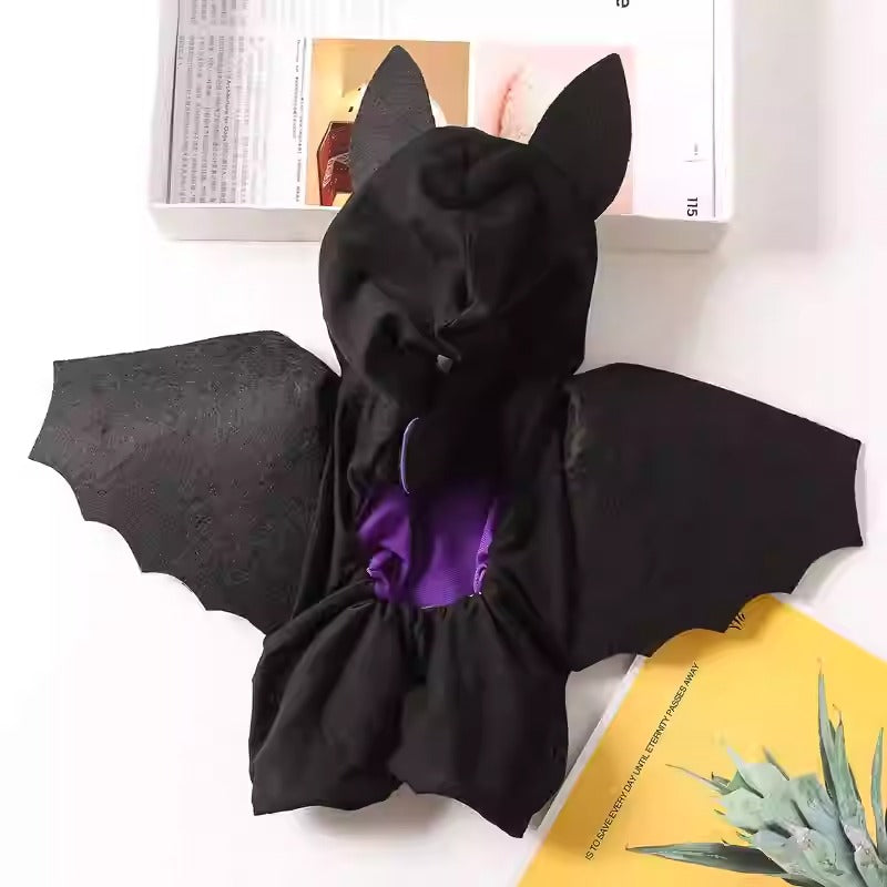 BatSkull Yorkie Halloween Costume