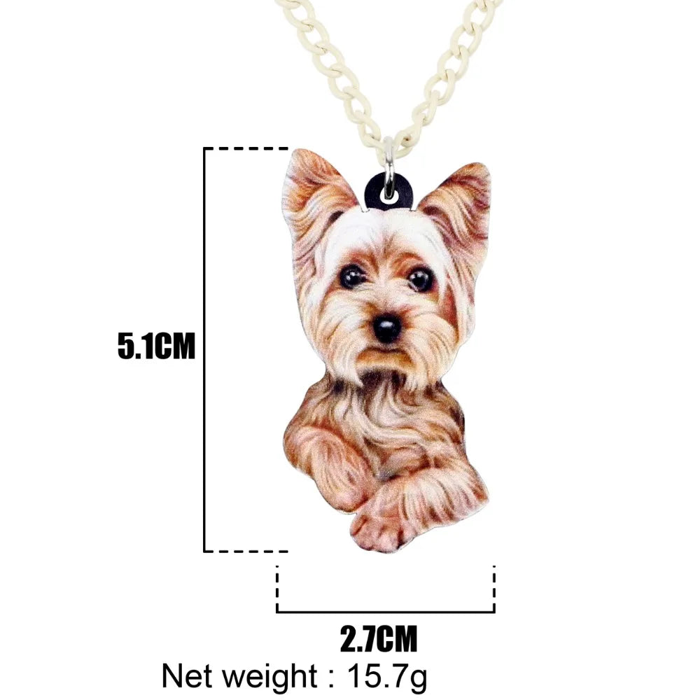 Yorkie Necklace