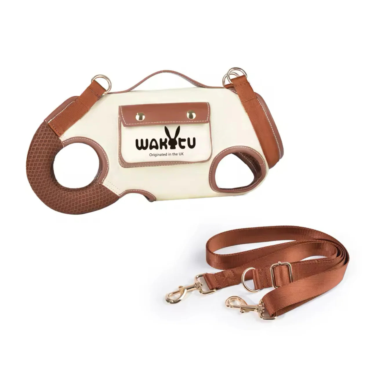 Hands-Free Shoulder Yorkie Carrier