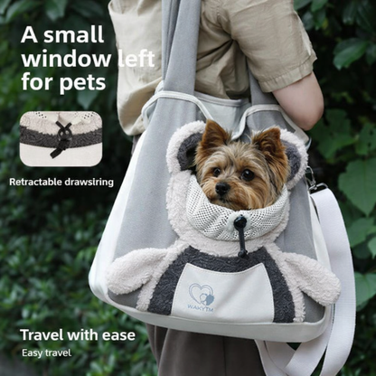 Peekaboo Bear Pet Carrier Bag