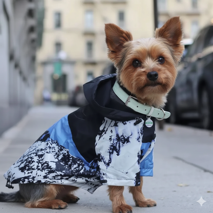 BlueStorm Yorkie Raincoat