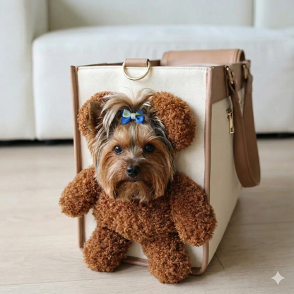 Teddy Peekaboo Yorkie Carrier