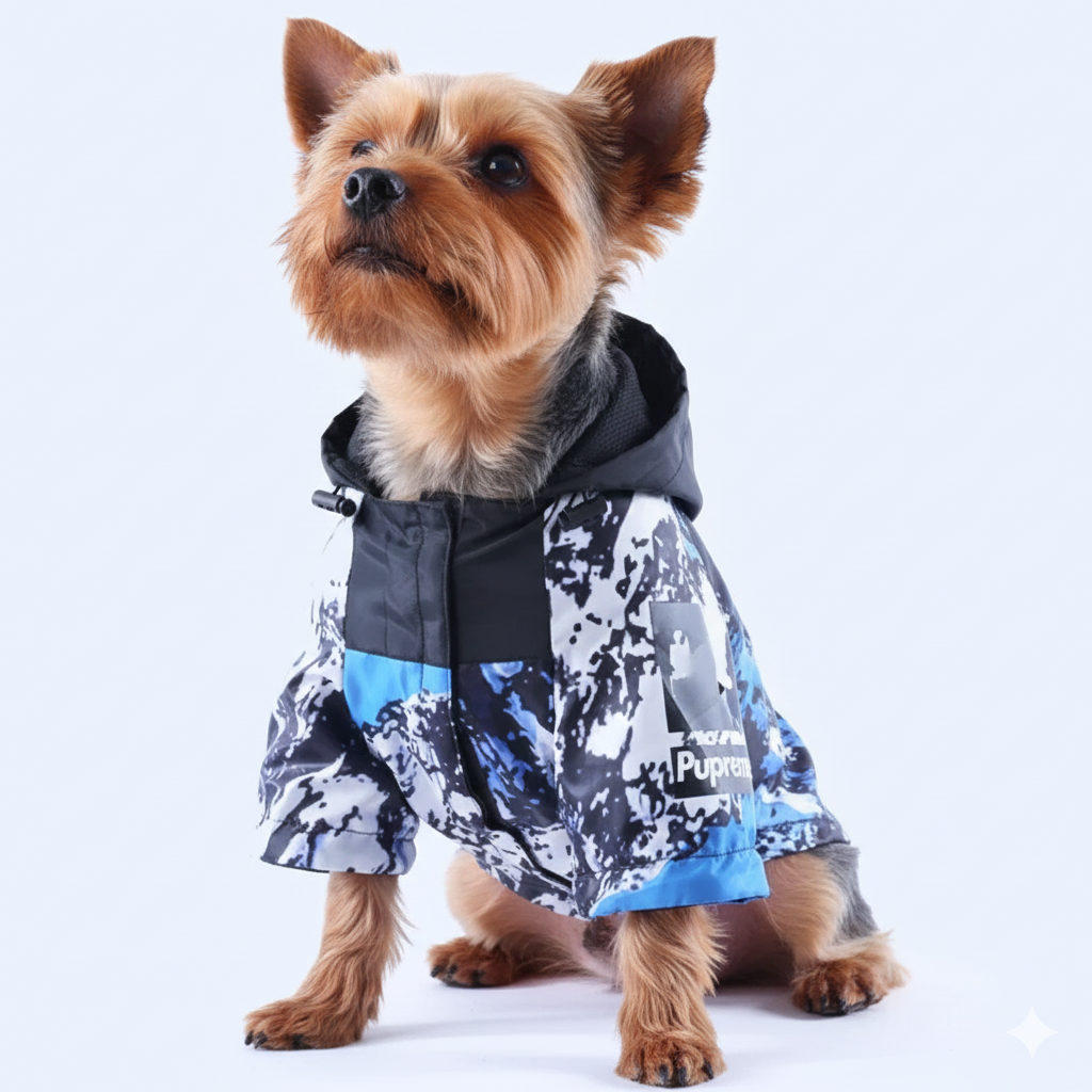 BlueStorm Yorkie Raincoat