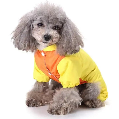 Yorkie Duck Raincoat