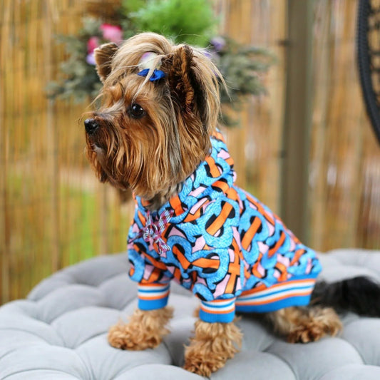 Candy Crush Yorkie Hoodie