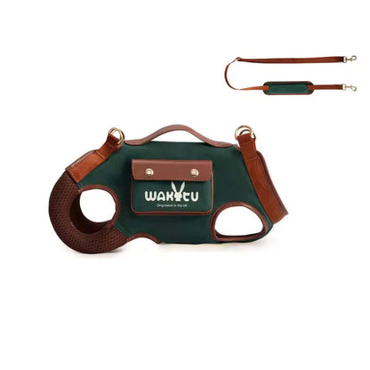 Hands-Free Shoulder Yorkie Carrier