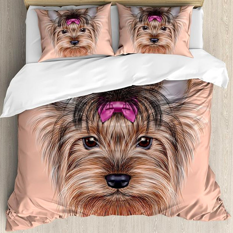 Yorkie Bedding Set